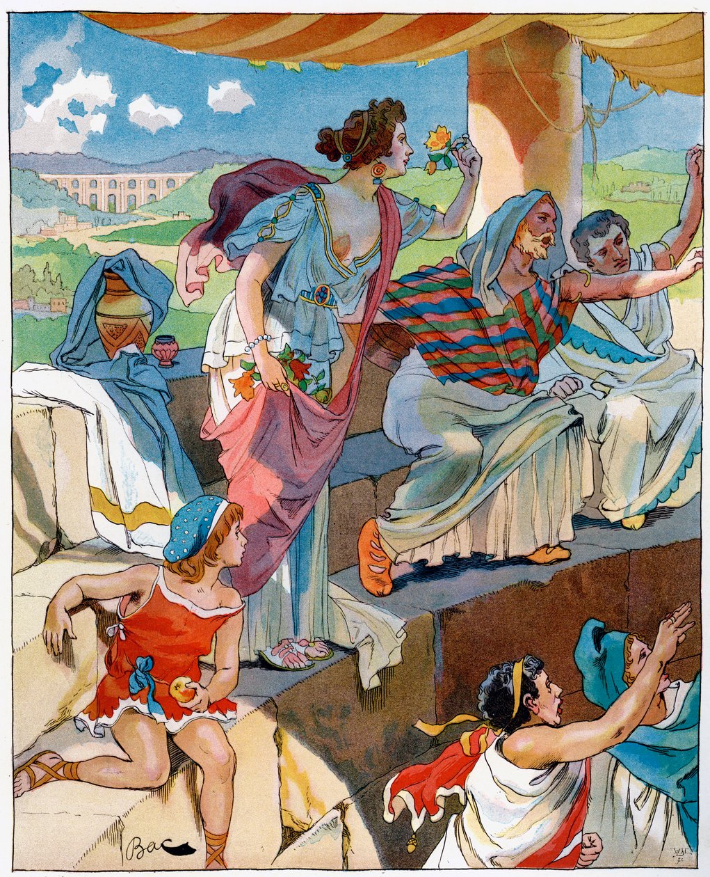 Arenaene i Lutetia, c1870-1950. av Ferdinand Sigismund Bac