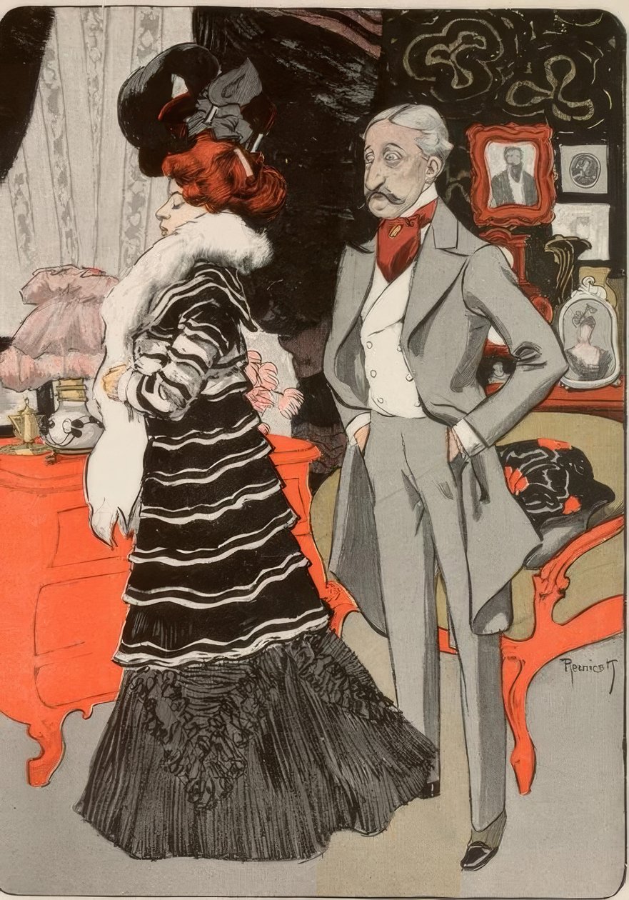 Moderne ekteskap av Ferdinand von Reznicek
