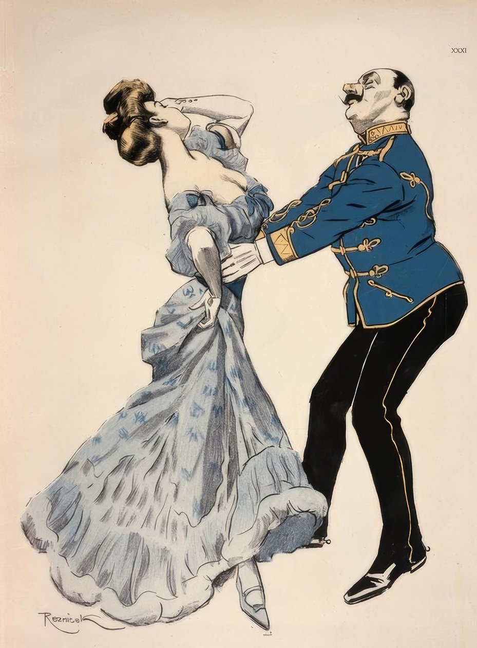 Reznicek / Csardas / Grafik 1906 av Ferdinand von Reznicek