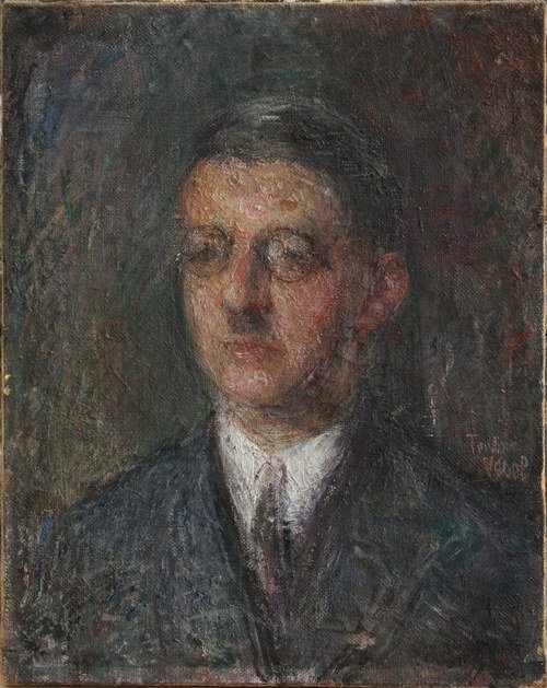 Portrett av en mann av Ferdo Vesel
