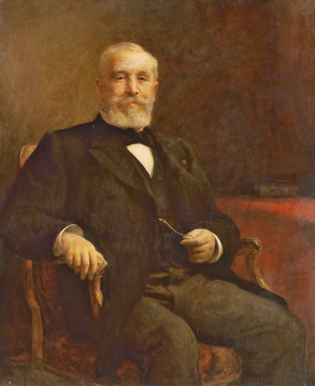 Emile Loubet (1838-1929) av Fernand Cormon