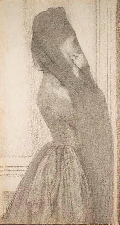 Sløret av Fernand Khnopff
