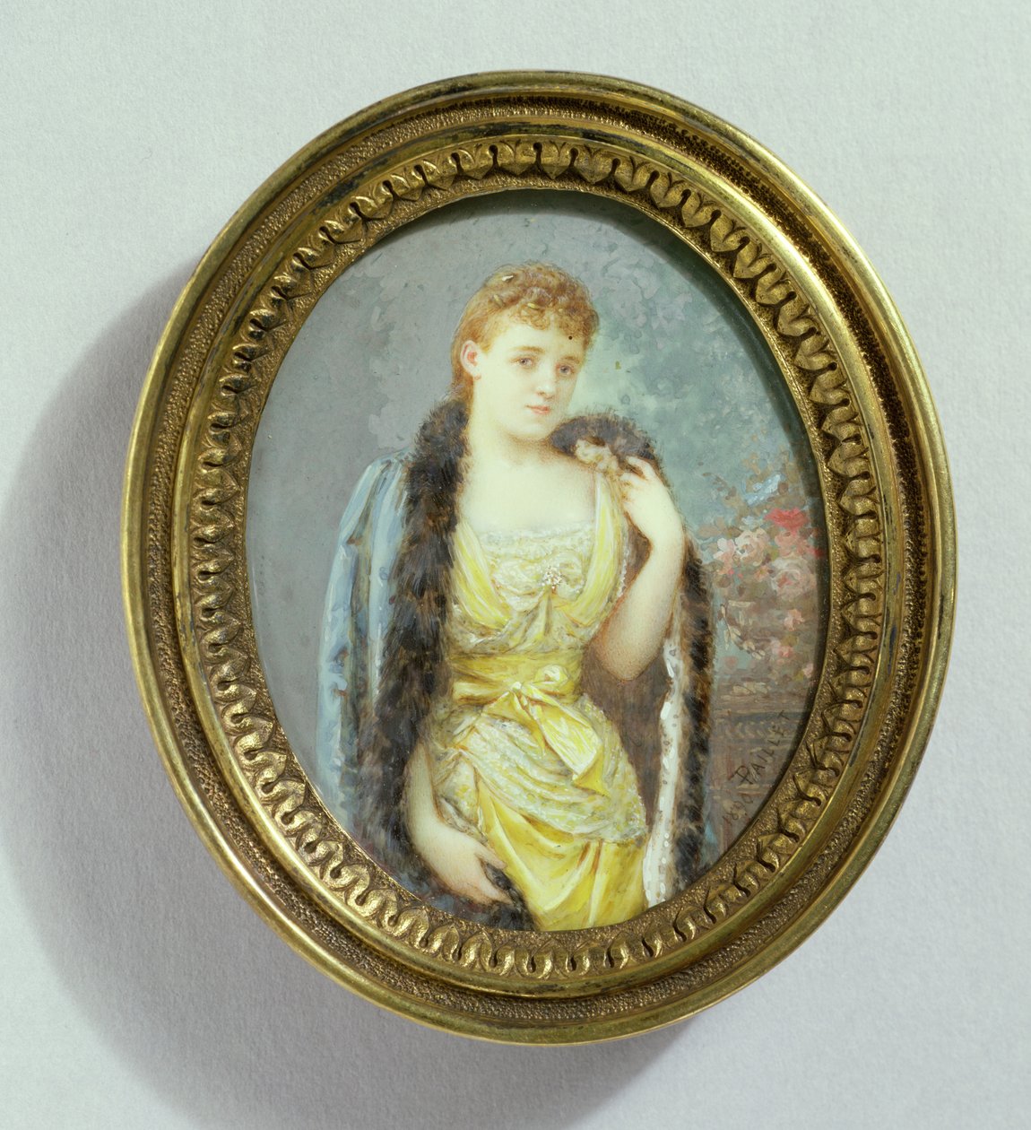 Portrett av Edith Wharton (1862-1937), 1890 av Fernand Paillet