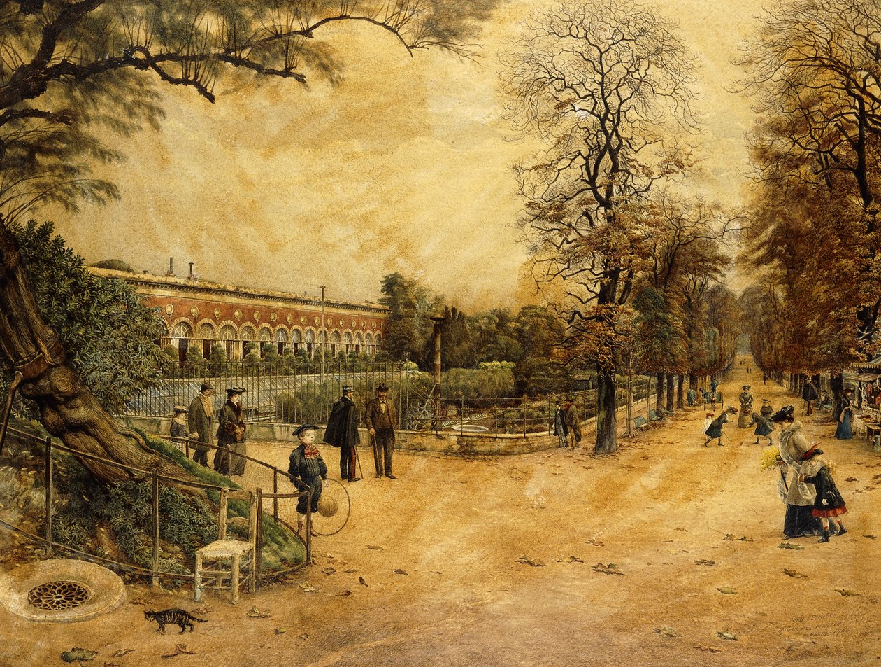 Luxembourghagen, Paris, 1904 av Fernand Auguste Besnier