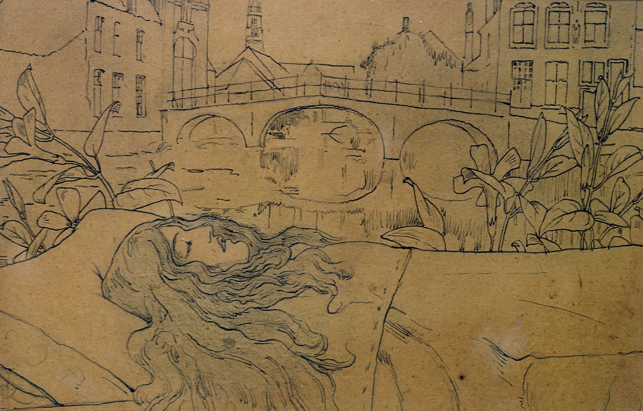 Brugge, Døden av Fernand Khnopff