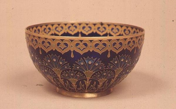 Plique-a-jour cup, Paris, ca. 1893 (forgylt sølv og emalje) av Fernand Thesmar