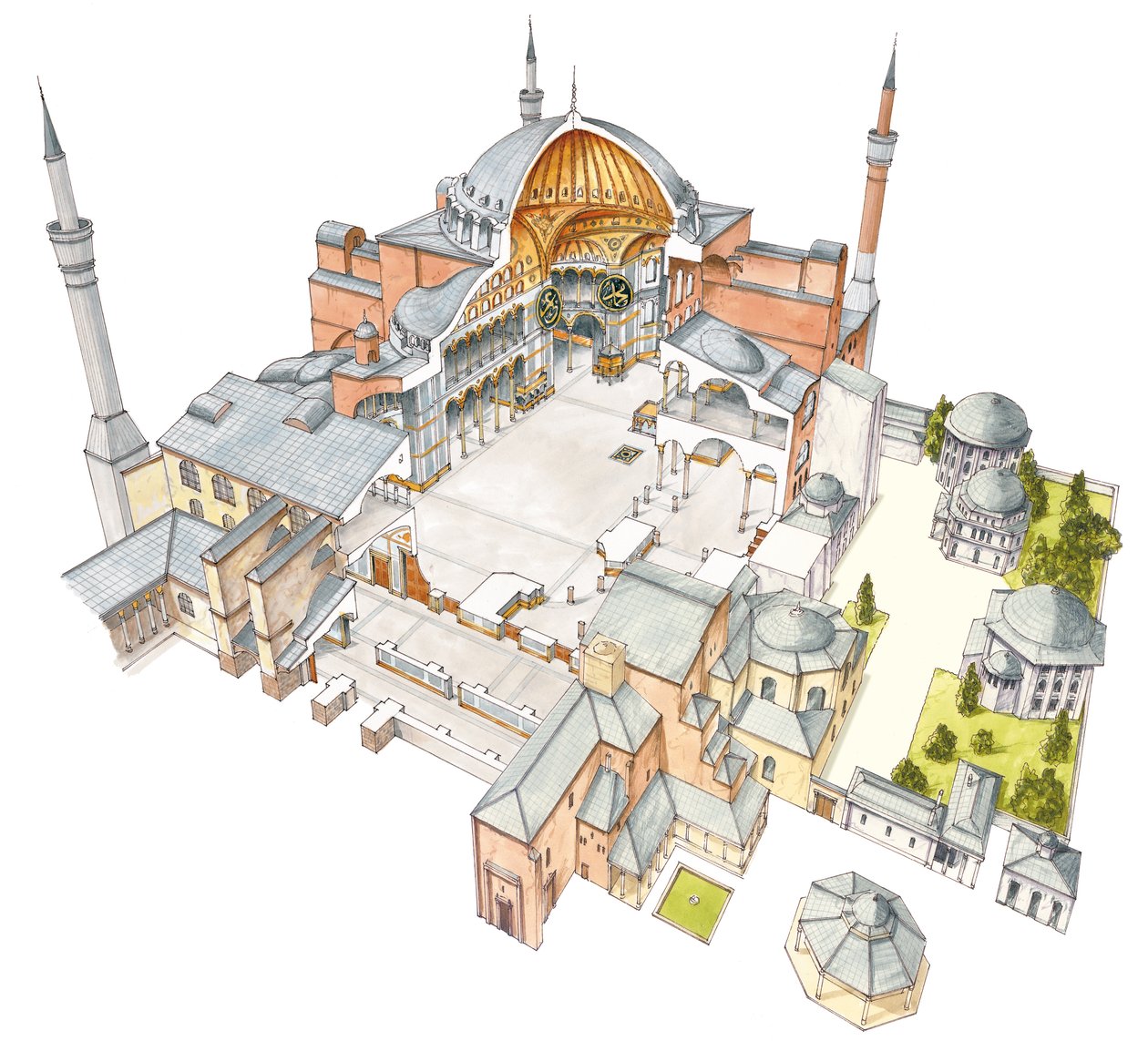 Hagia Sophia. Istanbul, Tyrkia av Fernando Aznar Cenamor