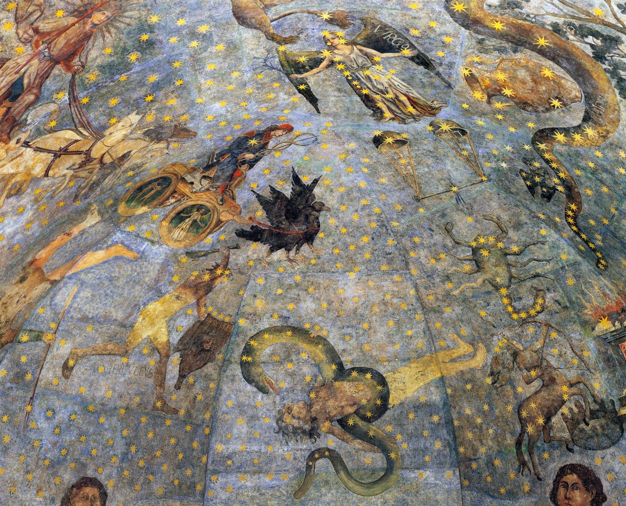 Dome of the Zodiac, 1485 av Fernando Gallego