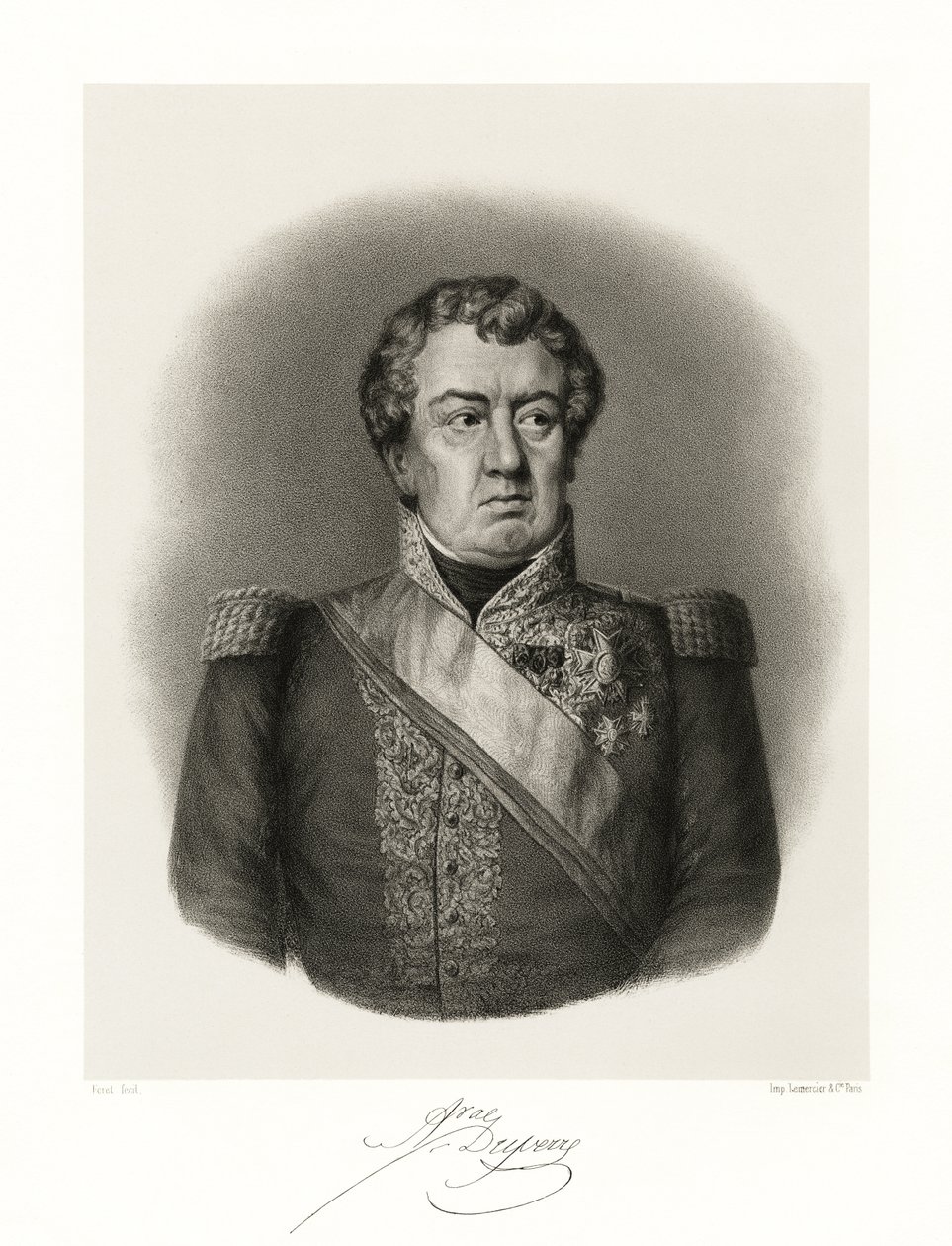 Victor Guy Duperré, 1865-66 av Ferret