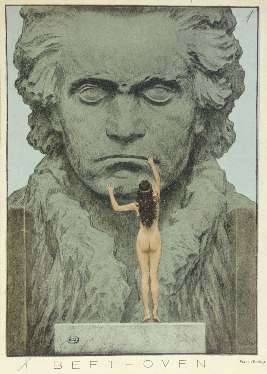 Beethoven, pub. i "ungdom" av Fidus
