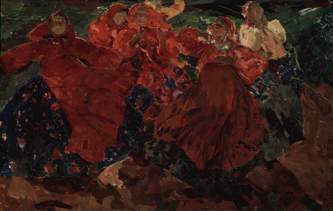 Virvelvind, 1905 av Filipp Andreyevich Malyavin