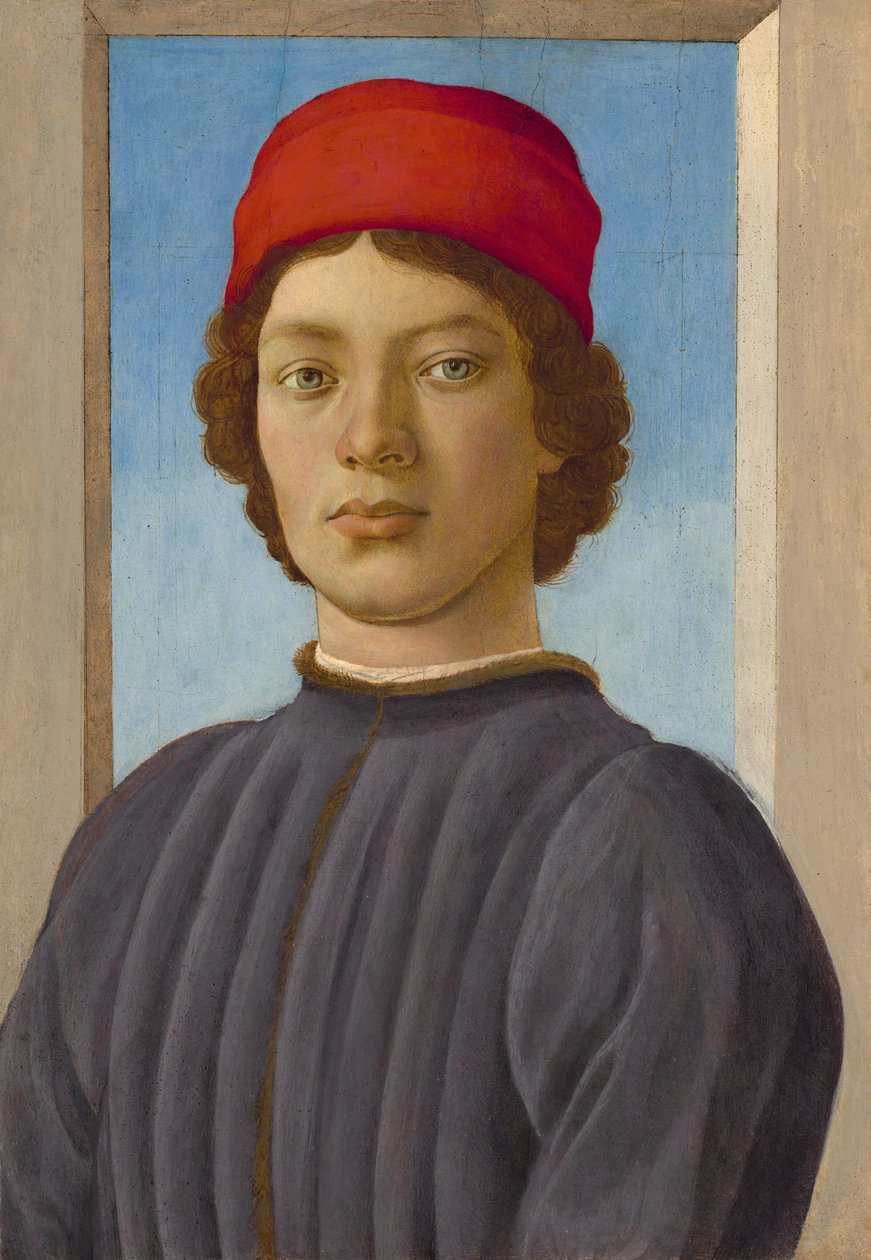 Portrett av en ungdom, ca. 1485. av Filippino Lippi
