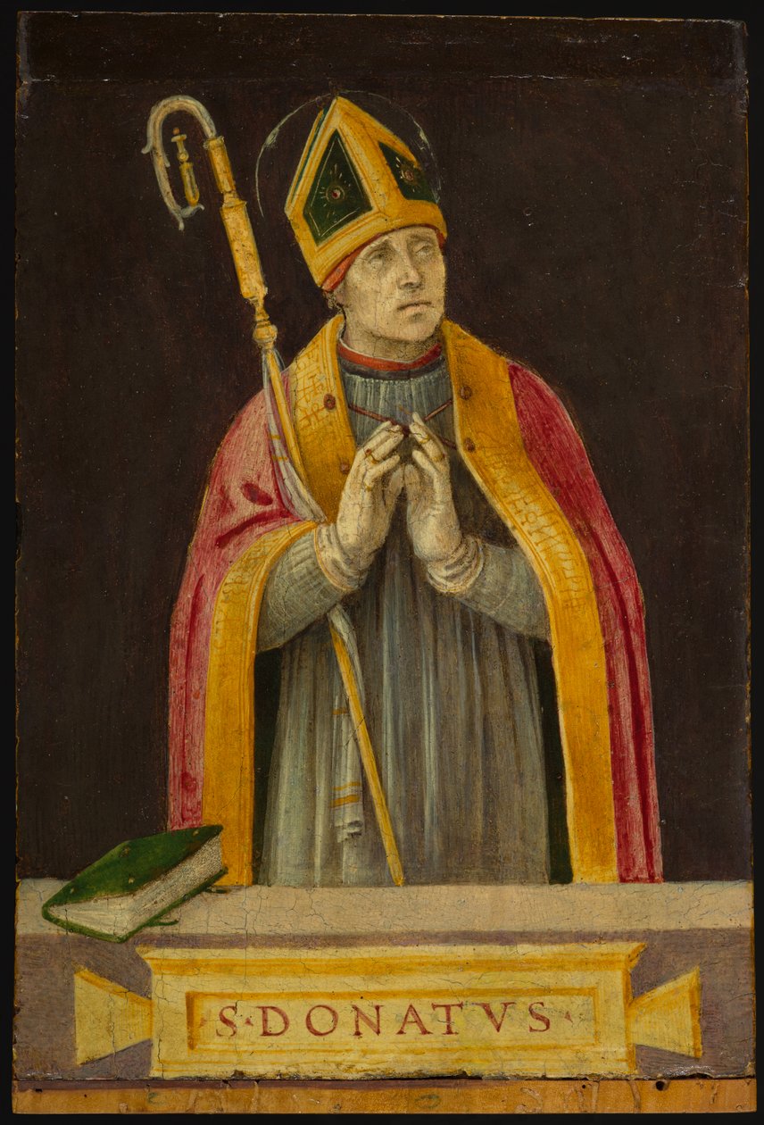 St. Donatus, ca. 1490 (tempera på panel) av Filippino Lippi