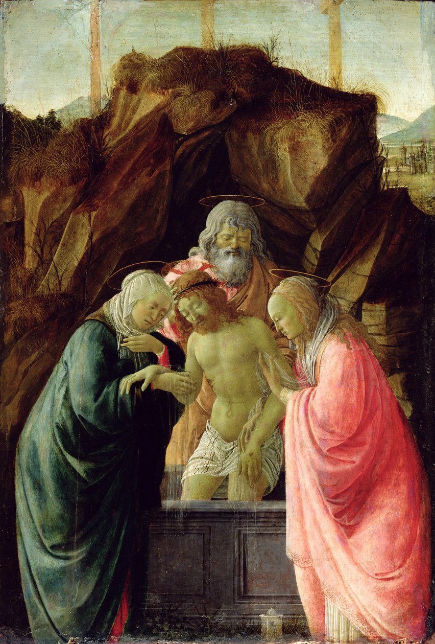Gravleggingen av Fra Filippo Lippi