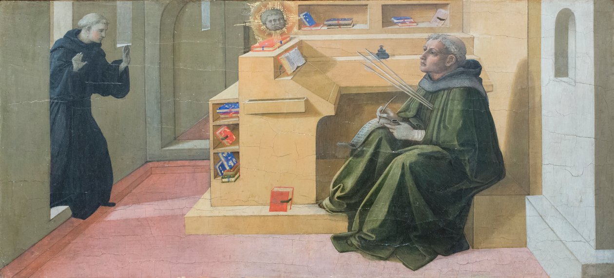 St. Augustins visjon om treenigheten av Filippo Lippi