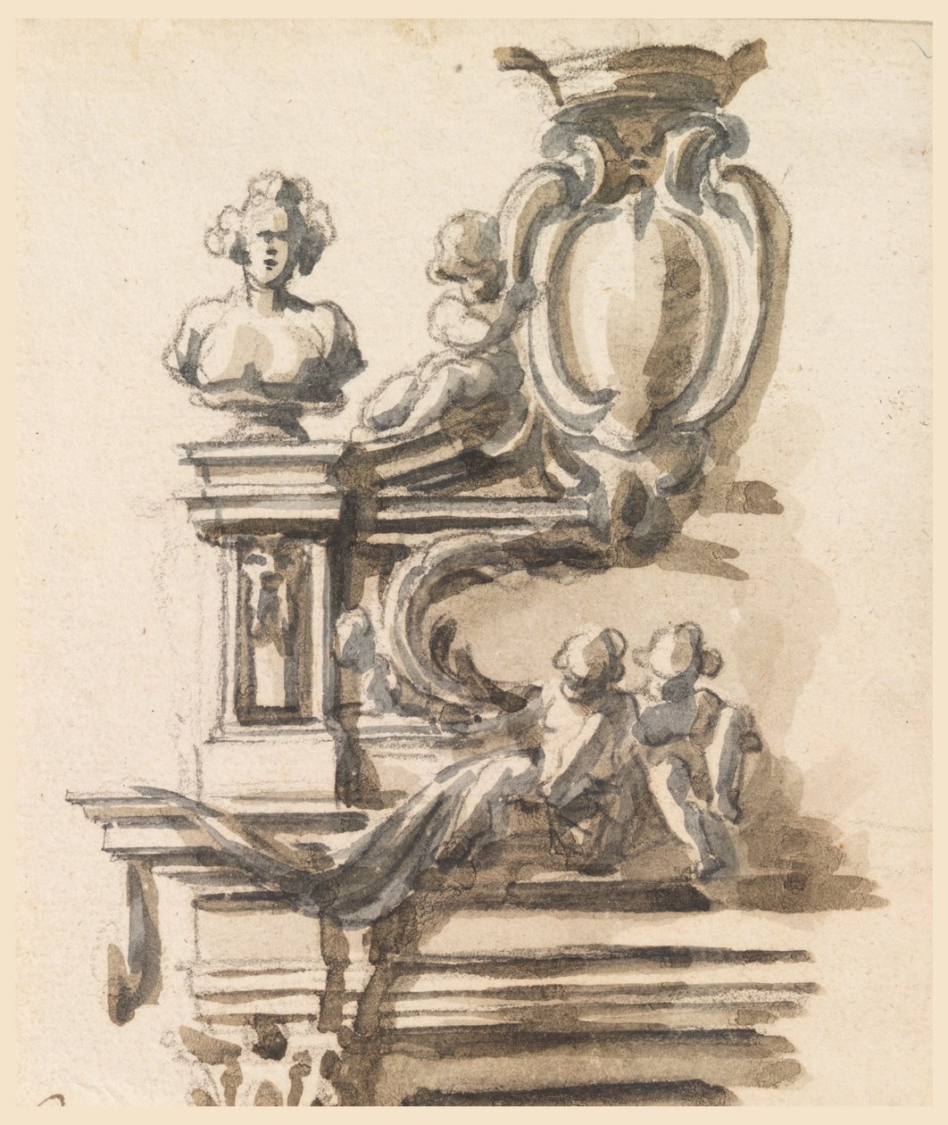 Design for en overdør av Filippo Marchionni