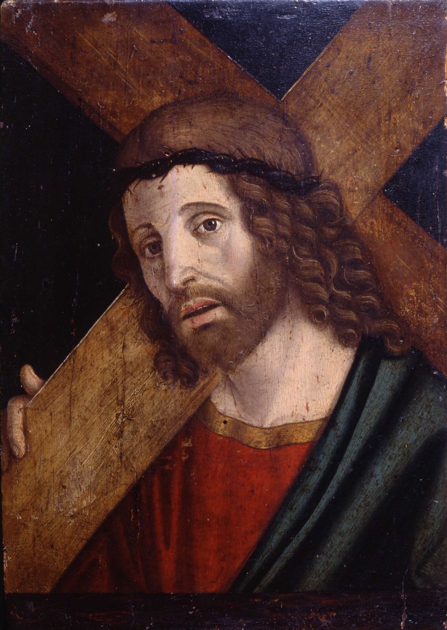 Kristus som bærer korset, ca. 1500 av Filippo Mazzola