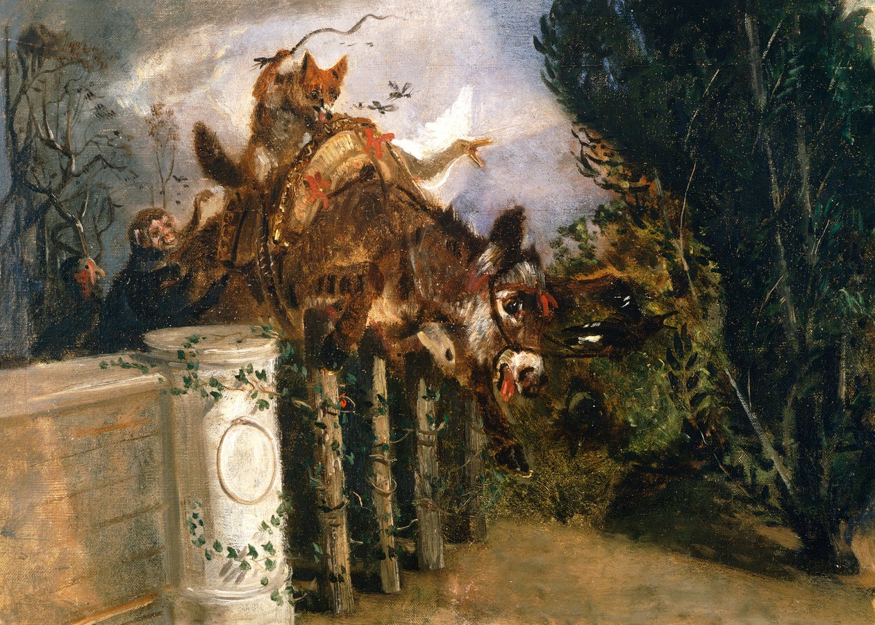 Allegory (olje på lerret) av Filippo Palizzi