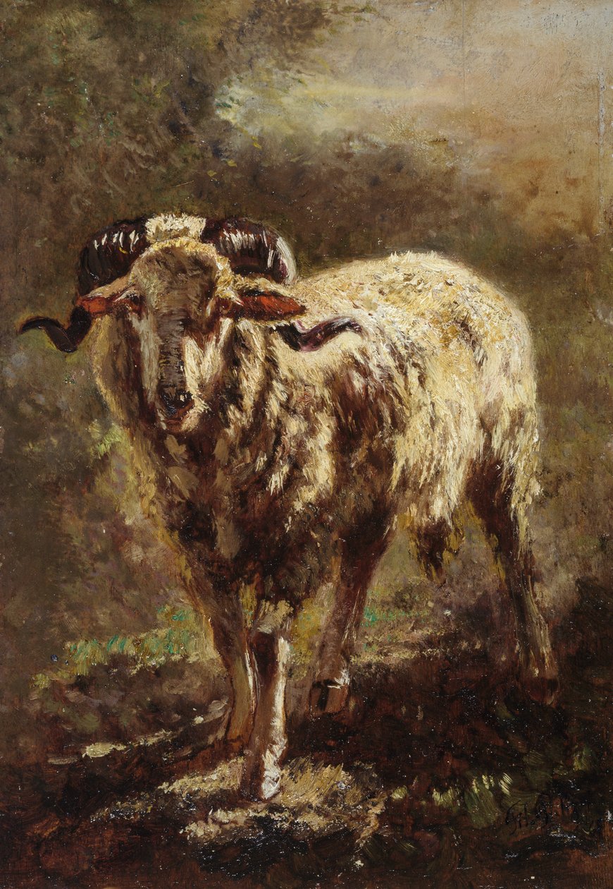 Geit av Filippo Palizzi