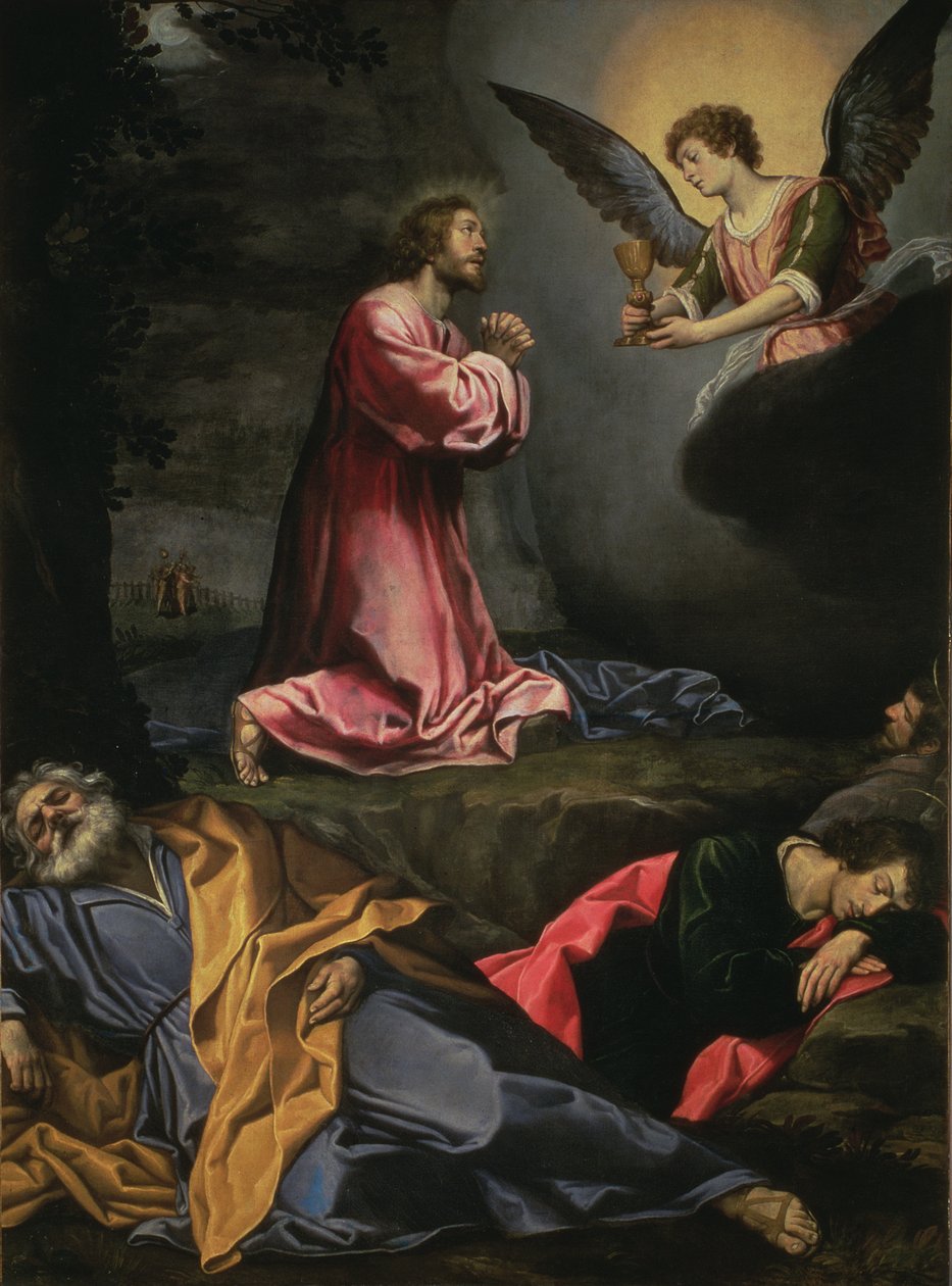 Kristus i Getsemane hage av Filippo Tarchiani