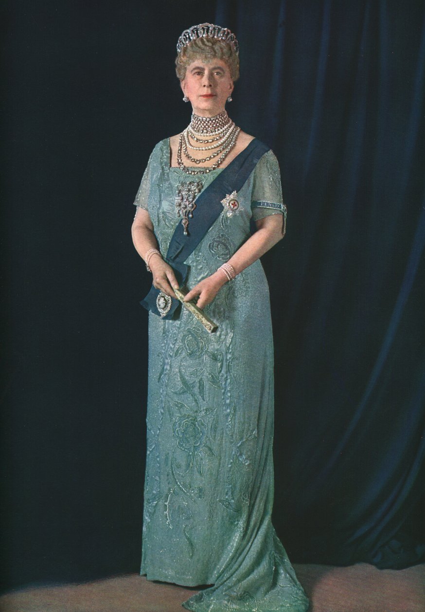 Queen Mary, 1935. av Finlay Colour Ltd
