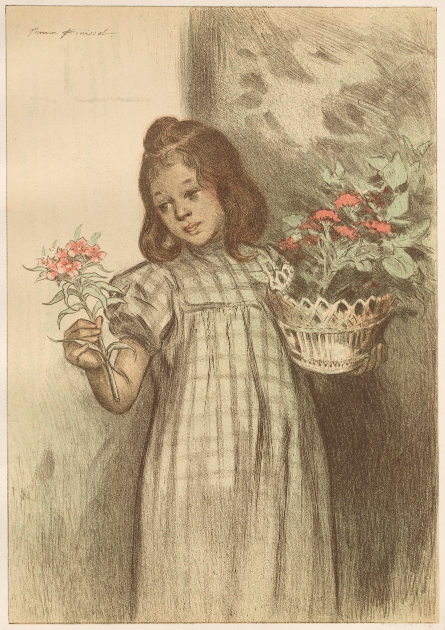 blomsterjente av Firmin Bouisset