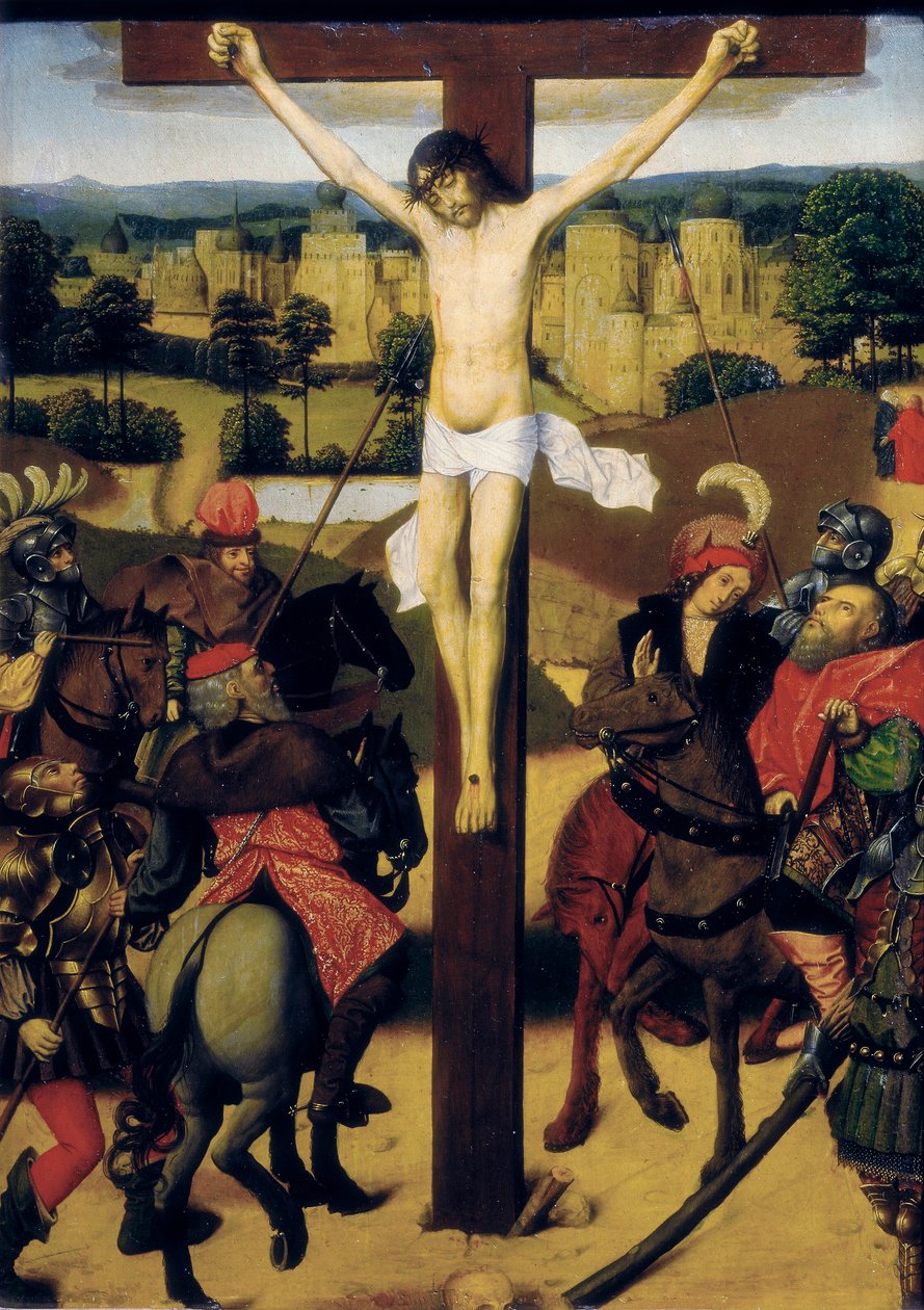 Korsfestelse av Flemish School
