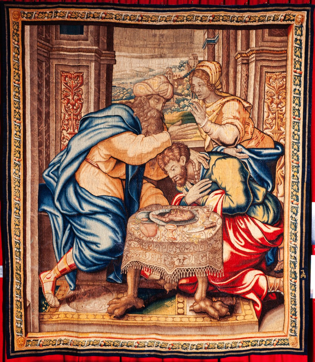 flamsk billedvev. 17. århundre. av Flemish School
