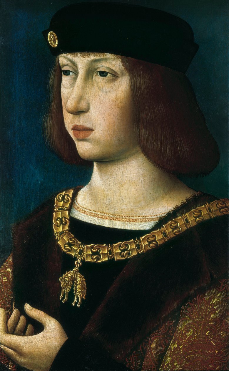 Portrett av Filip I av Castilla av Flemish School