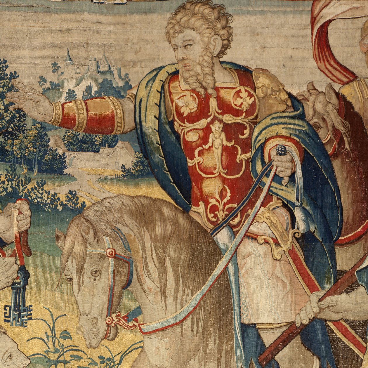The History of Hannibal, ca. 1570 (teppe) av Flemish School