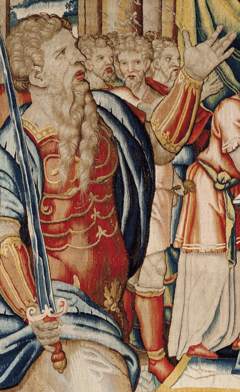 The History of Hannibal, ca. 1570 (teppe) av Flemish School