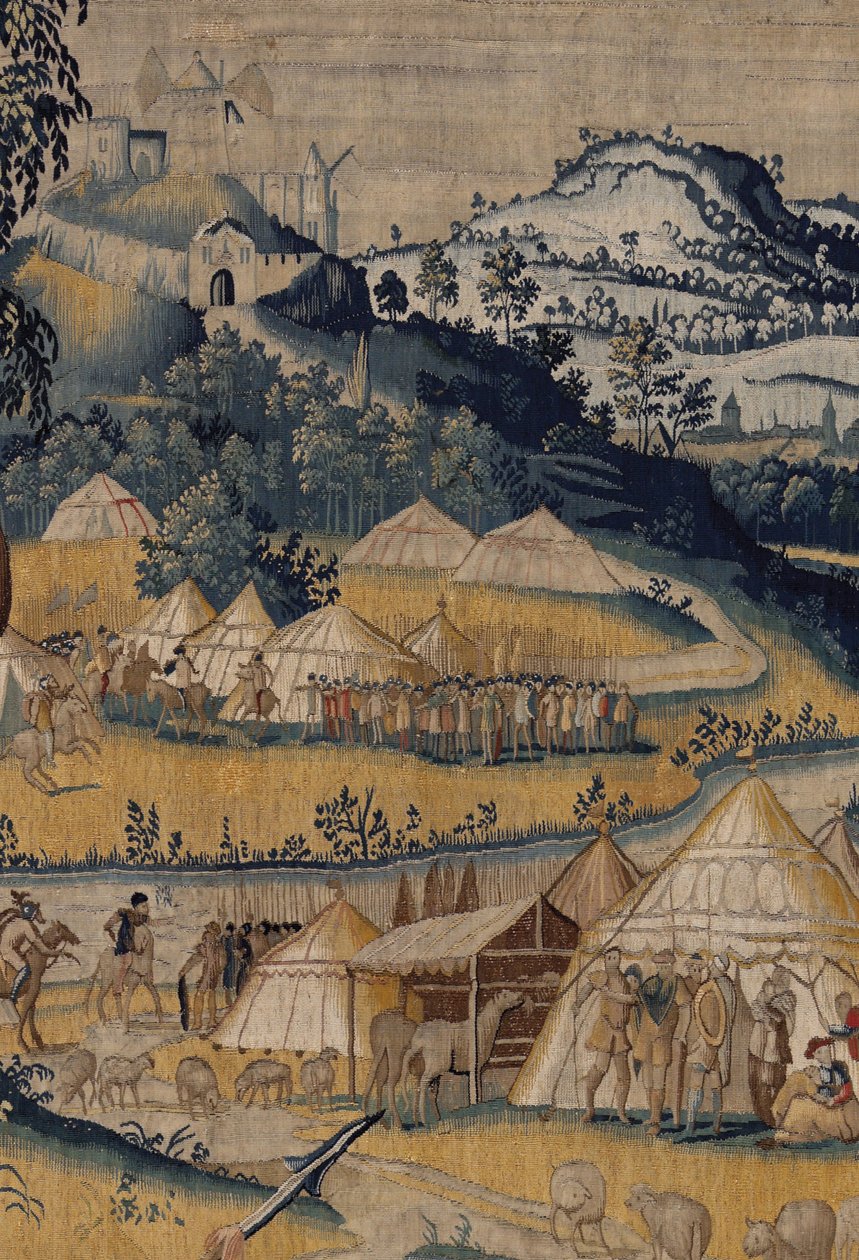 The History of Hannibal, ca. 1570 (teppe) av Flemish School