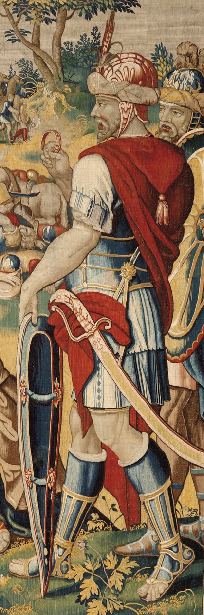 The History of Hannibal, ca. 1570 (teppe) av Flemish School