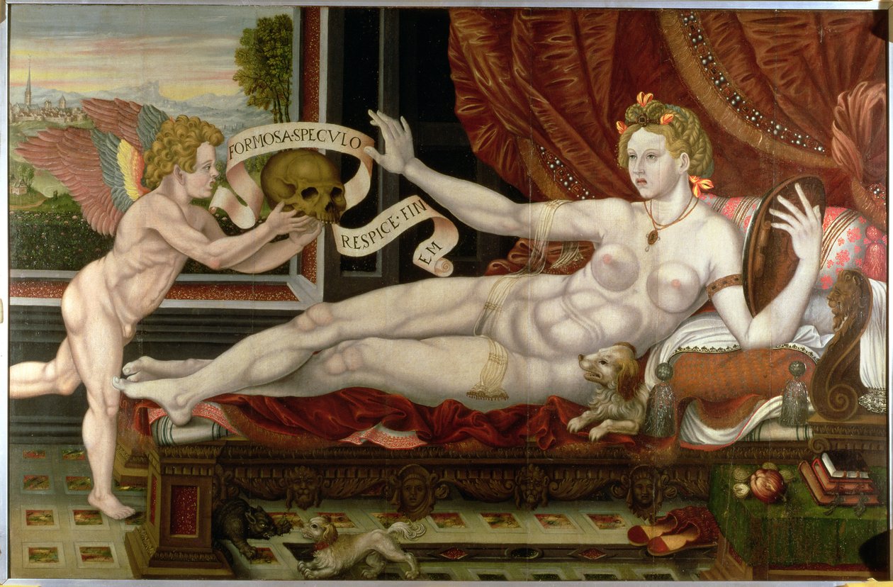 Vanitas av Flemish School