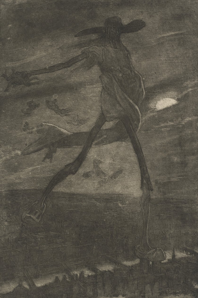 Satan som sår ugress Satan sår ugress. av Félicien Rops