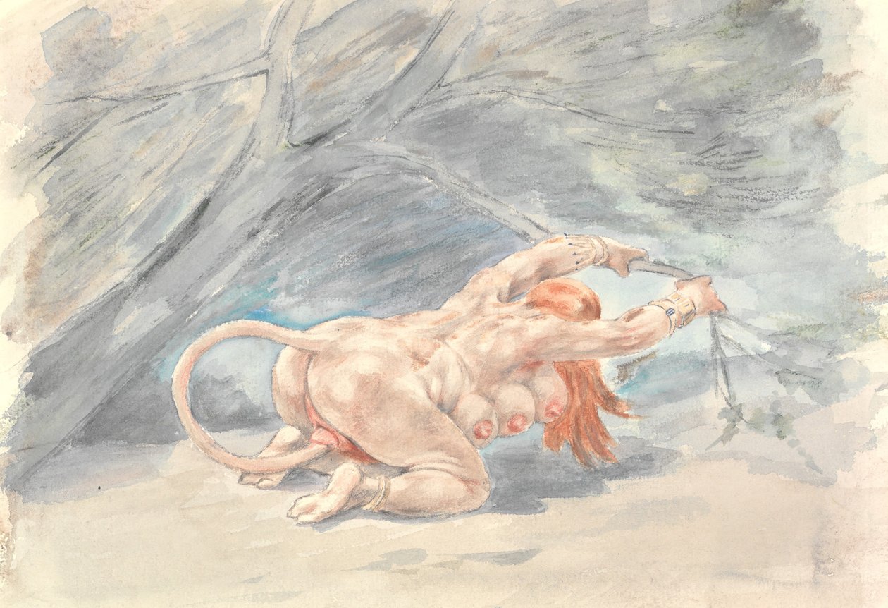 Uten navn, . av Félicien Rops