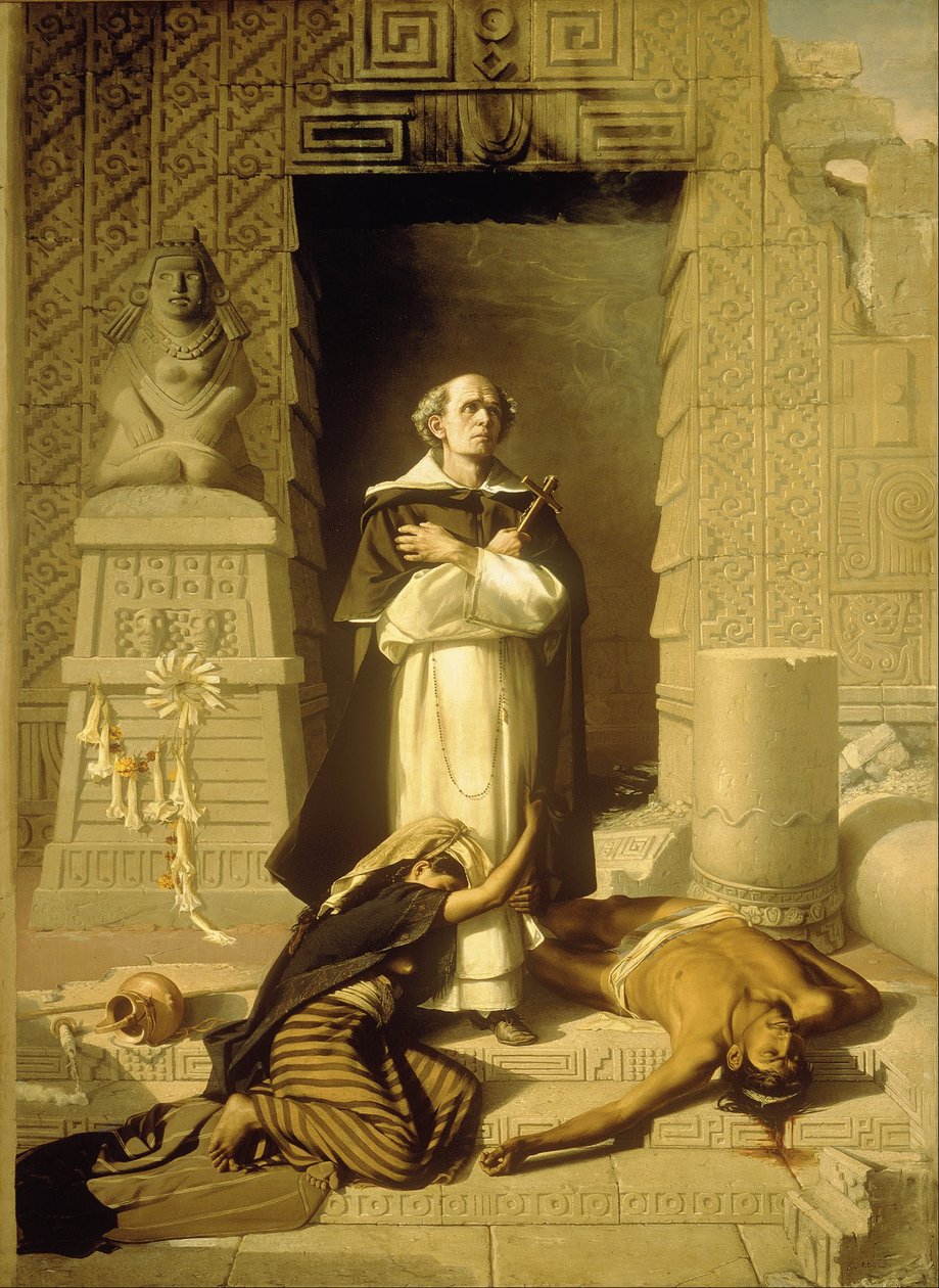 Fray Bartolomé de las Casas av Félix Parra