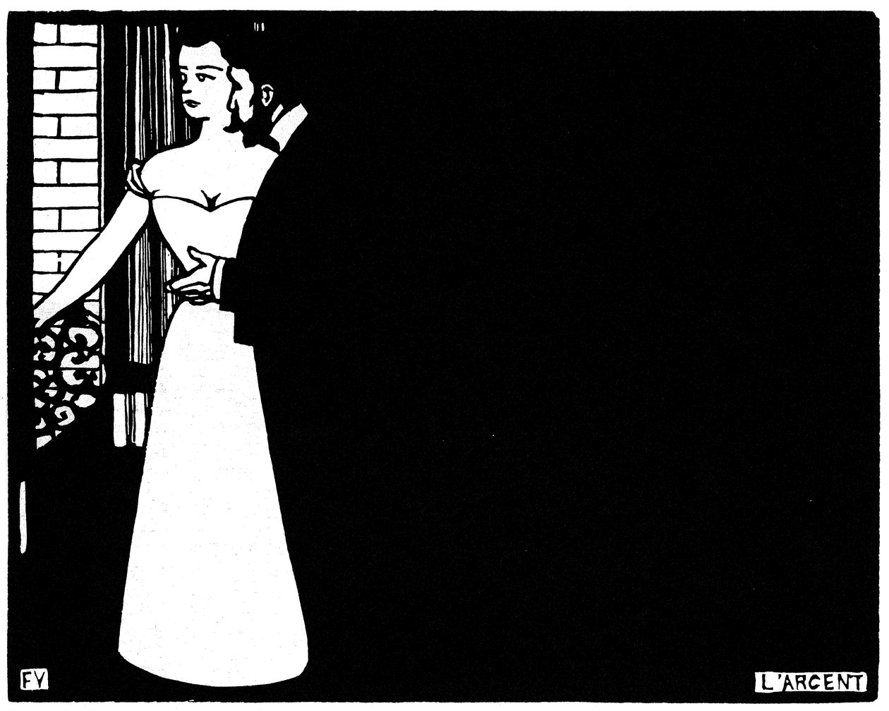 Money Intimities V av Félix Valloton