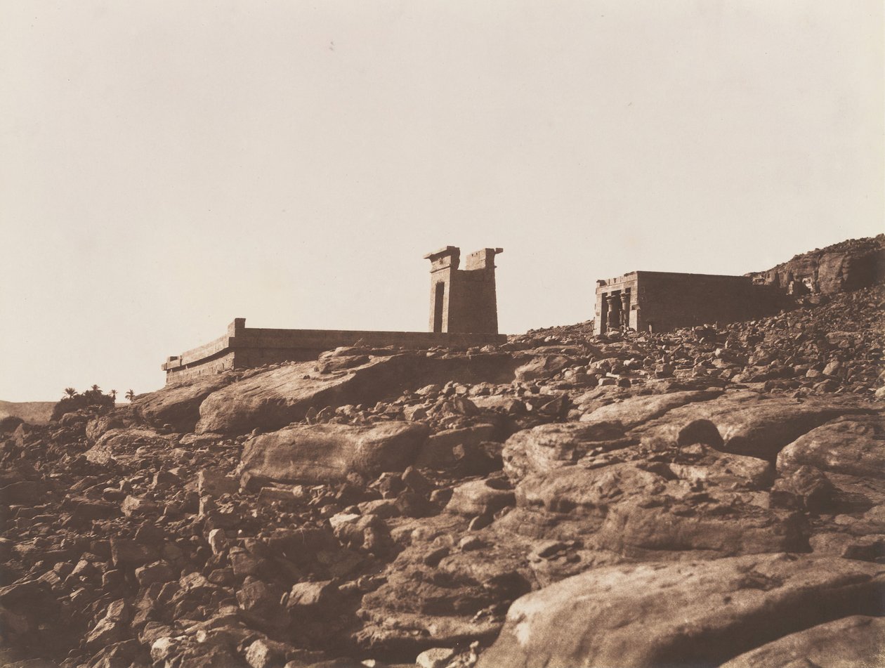 Dandour, Nubia, 1851. av Félix Teynard