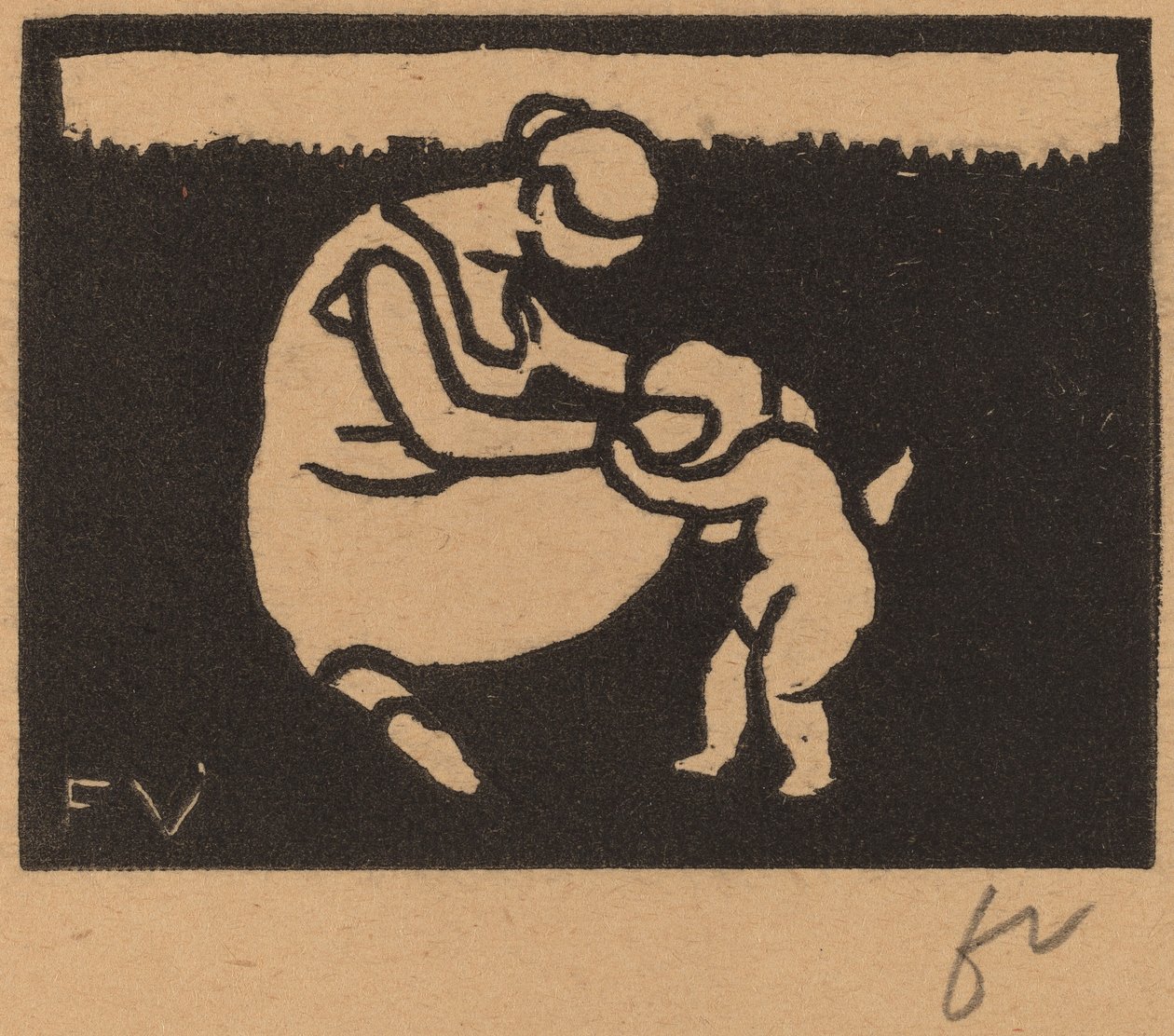 Bader og barn Bader og barn, 1893. av Félix Vallotton