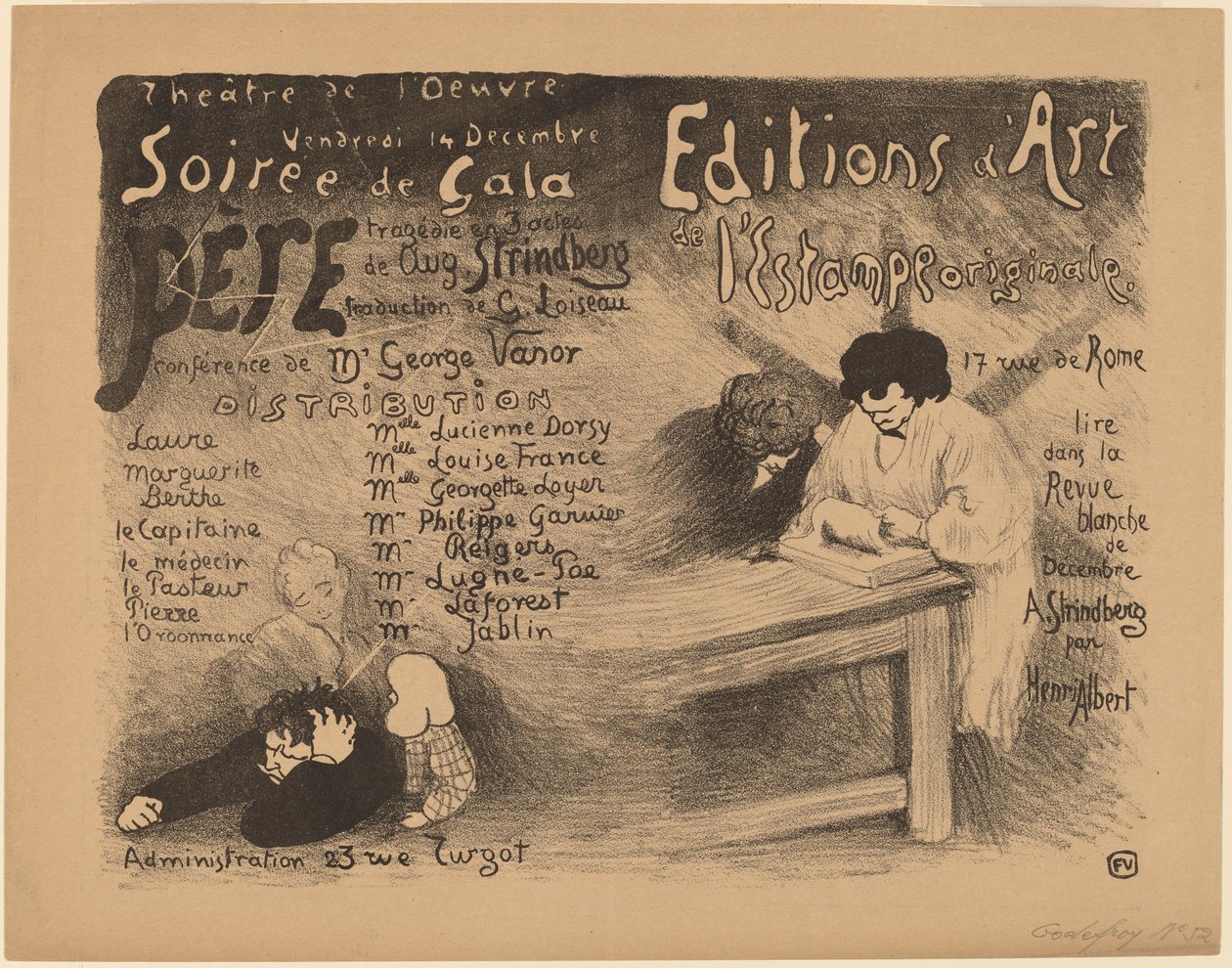 Pappa av Félix Vallotton