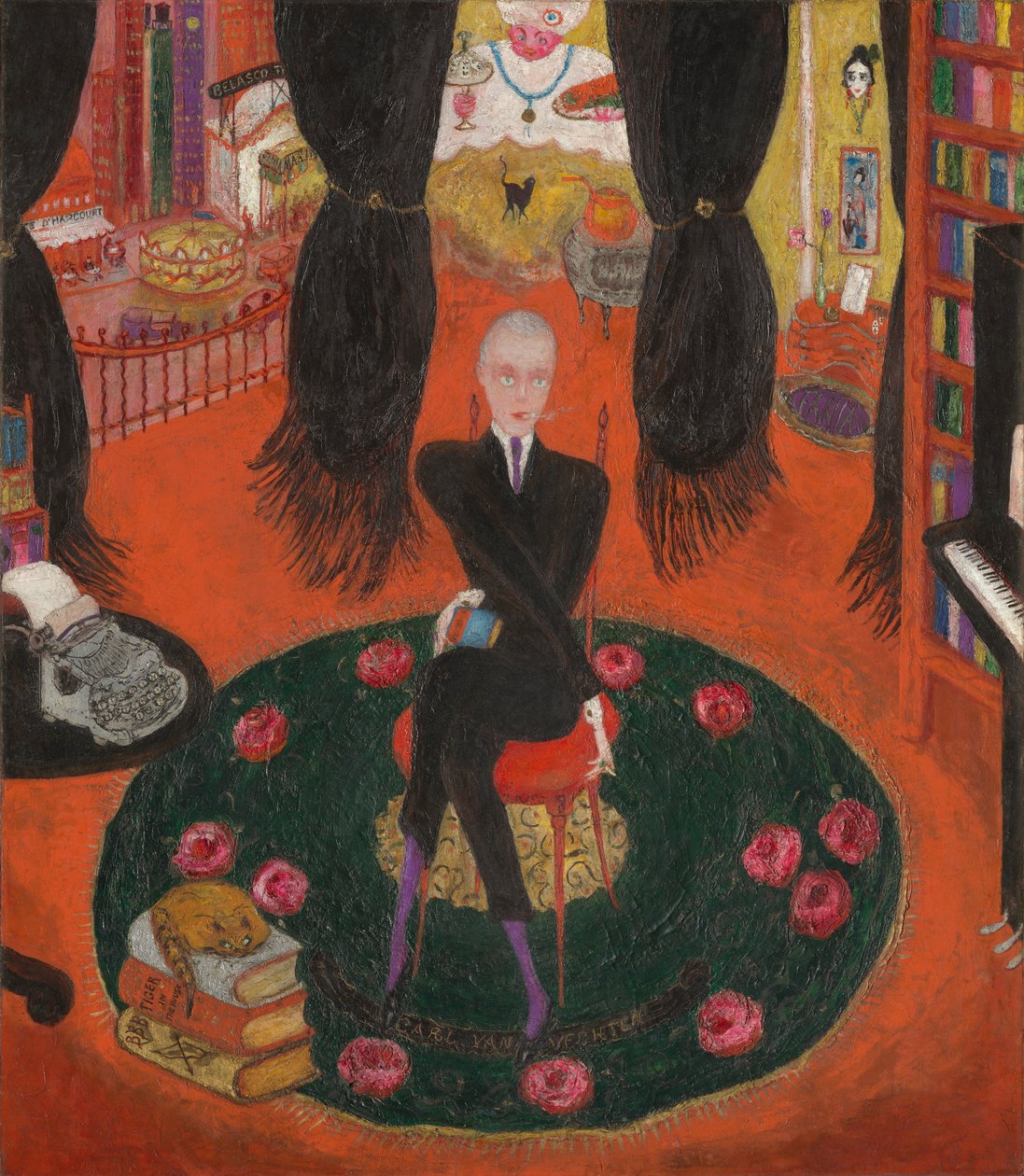 Carl Van Vechten (1880 av Florine Stettheimer