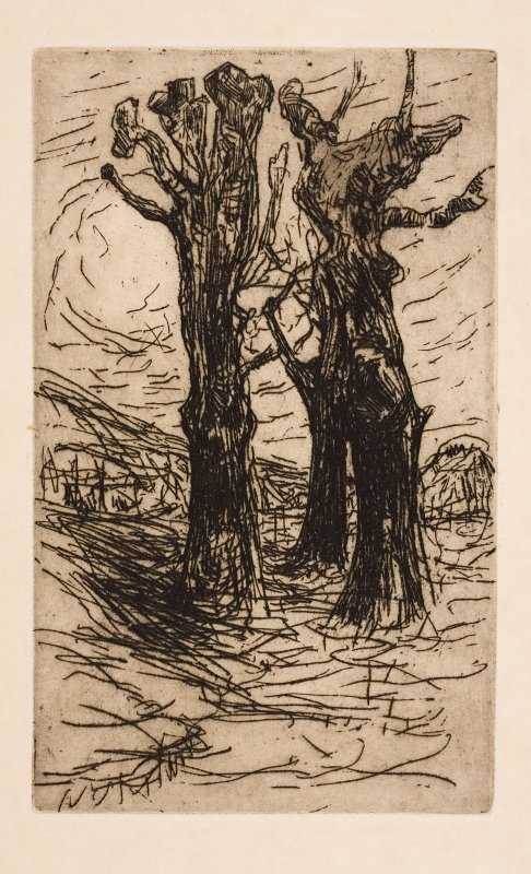 To kastanjetrær av Floris Verster