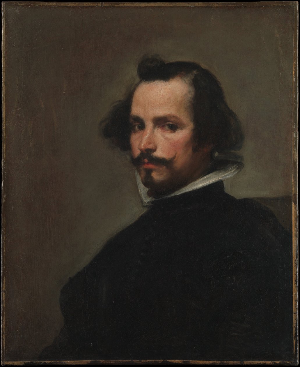 Portrett av mann av Follower of Diego Velázque