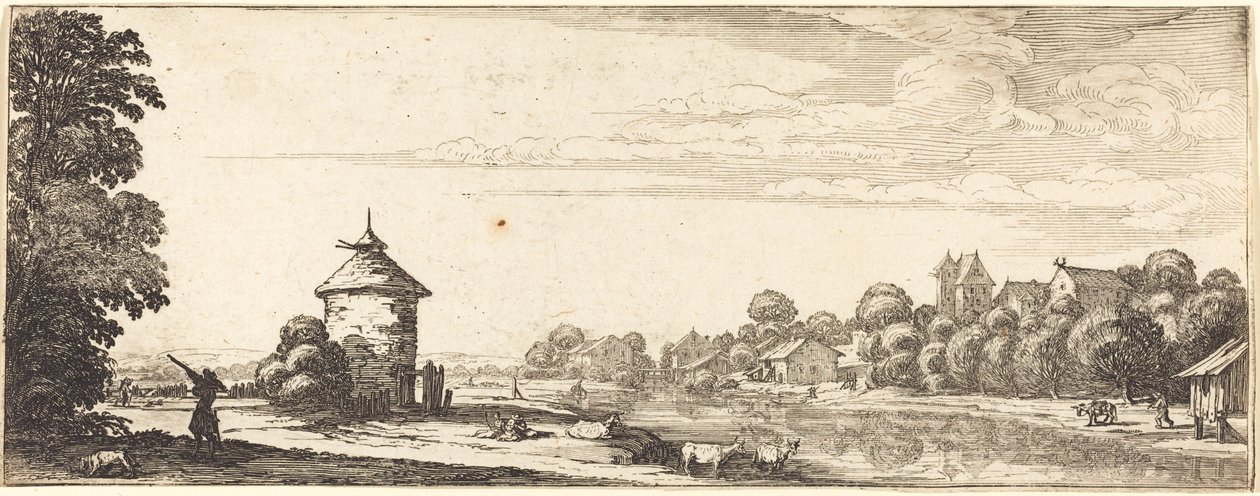 Duekoten av Follower of Jacques Callot