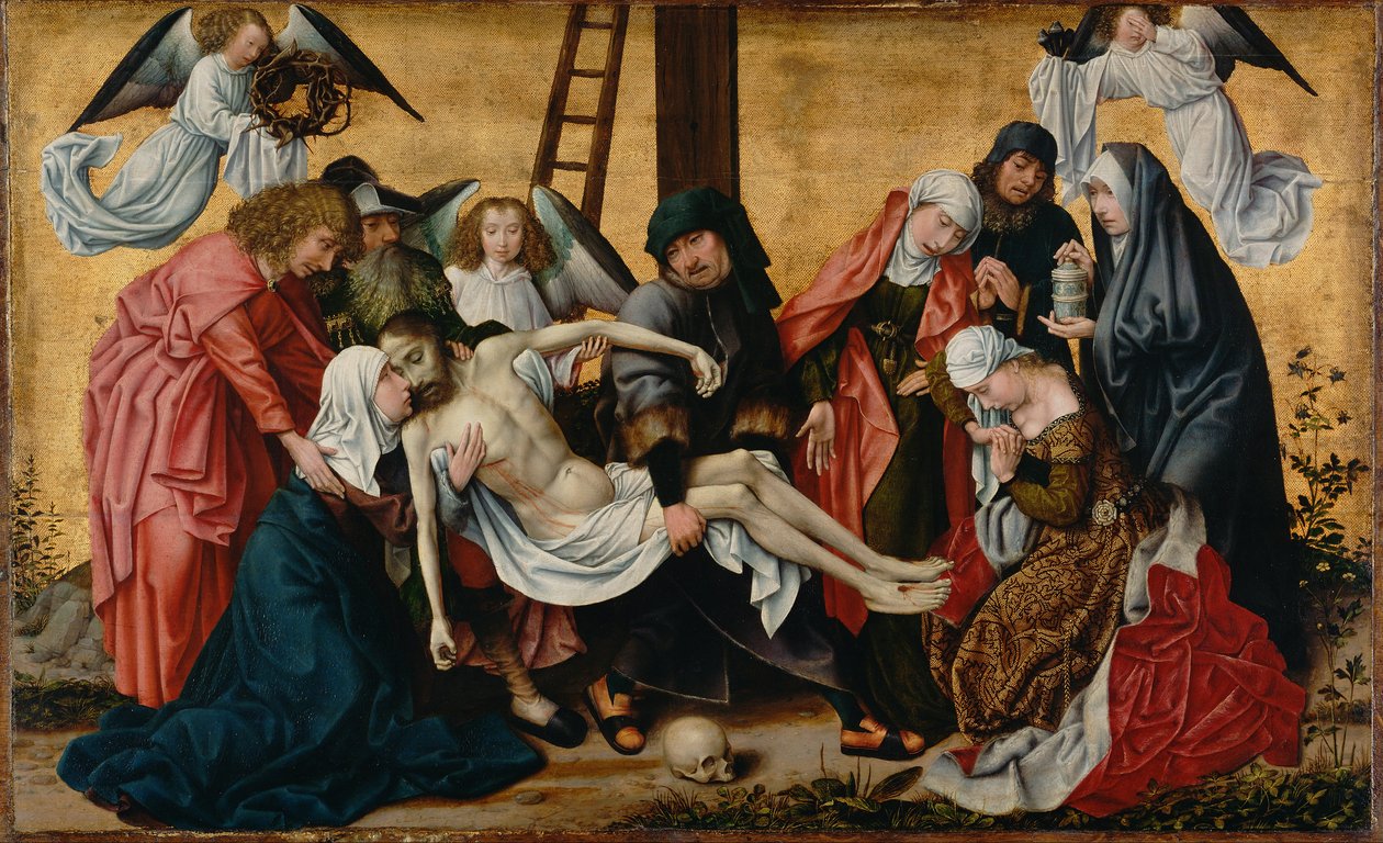 Deponeringen av Follower of Rogier van der Weyden