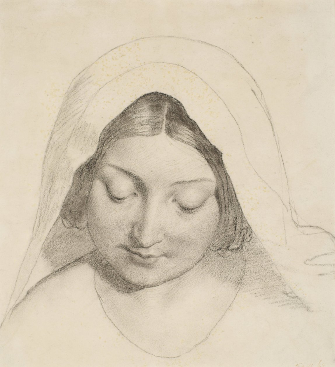 Vår Ladye fra lørdag kveld av Ford Madox Brown
