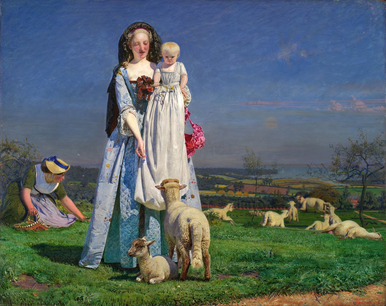 Pene Baa-lam, 1850-tallet. av Ford Madox Brown
