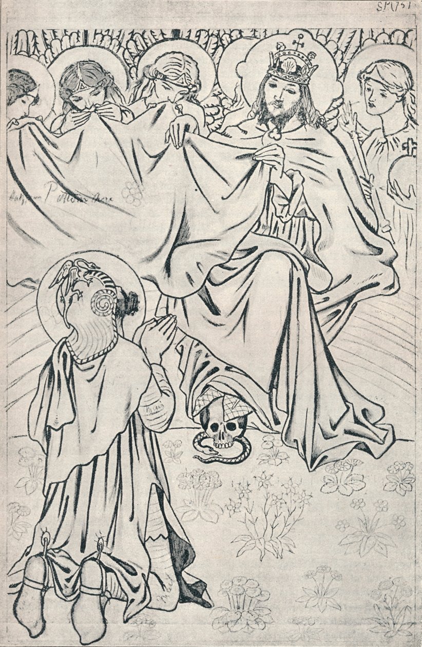 St. Martin i himmelen, 1896 av Ford Madox Brown