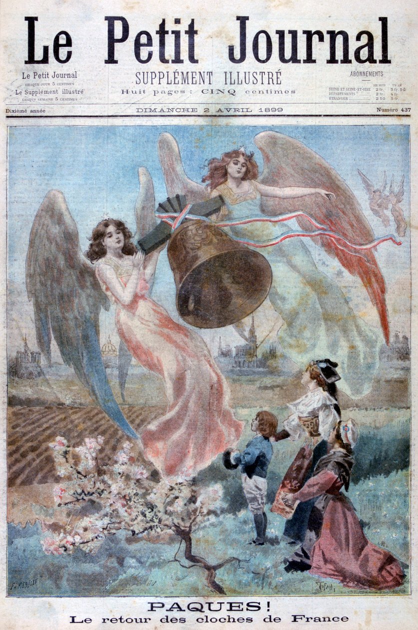 Påske!, 1899. av Fortuné Méaulle